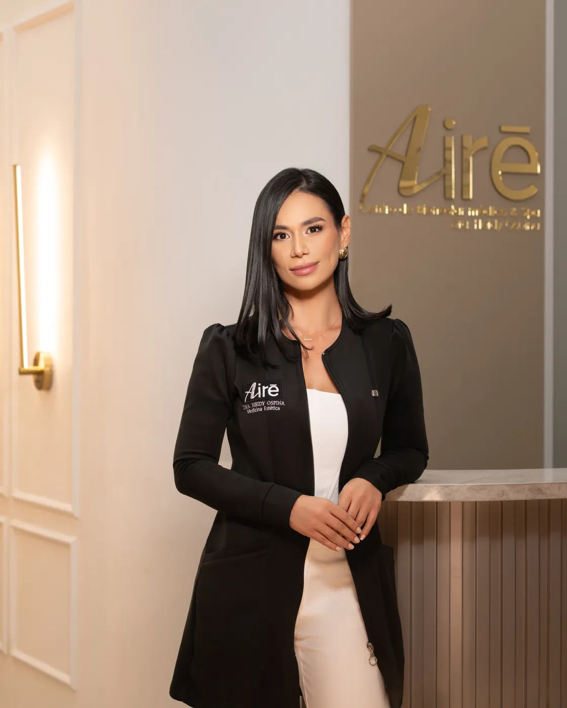 Dra. Heidy Ospina, médica estética en Ibagué — AIRĒ Medicina Estética y Bienestar